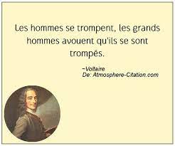 Les hommes se trompent