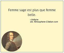 Femme sage est plus que femme belle.