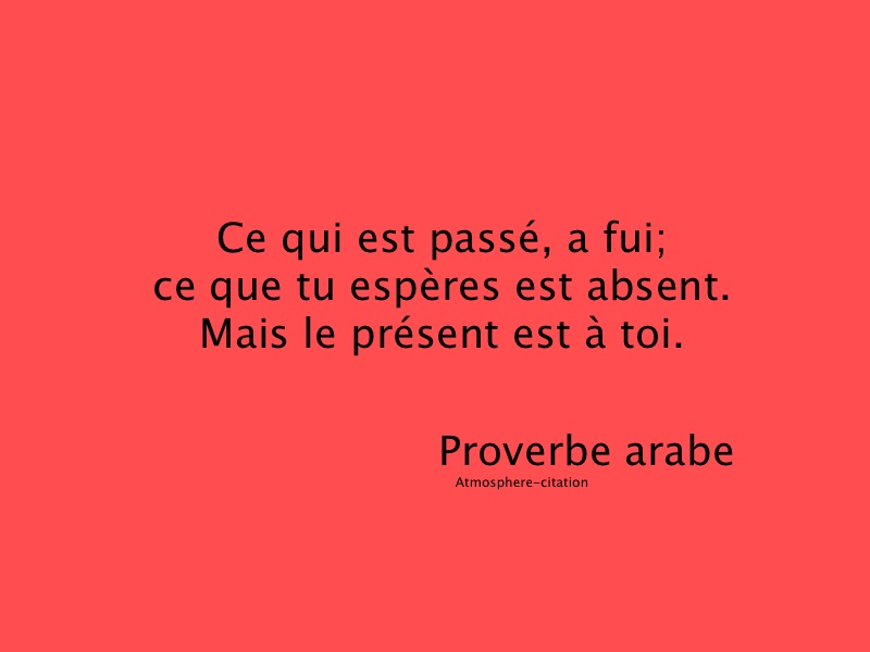 proverbe arabe