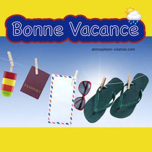 Vacance Atmosphere Citation