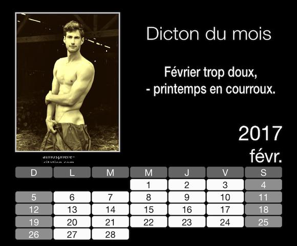 1302 calendrier 2017 agriculture dicton