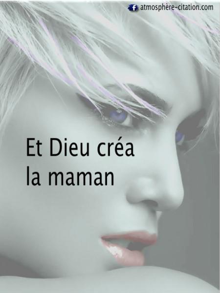 Tres Beaux Texte D Erma Hombrek Et Dieu Crea La Maman