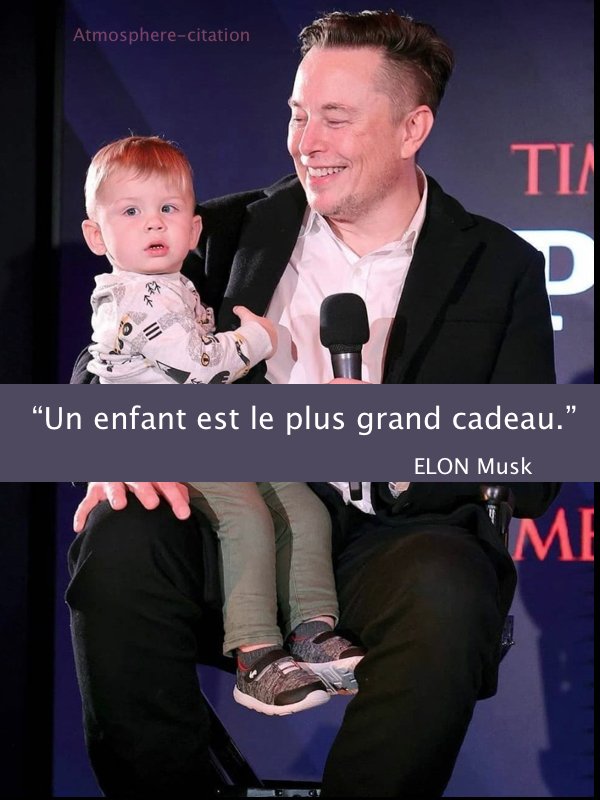 Elon Musk - famille- enfant