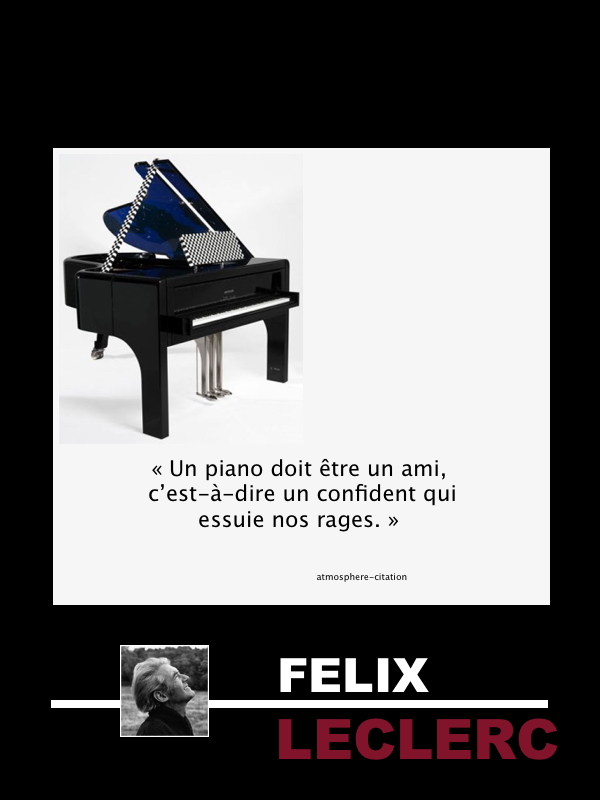 Un piano doit être un ami