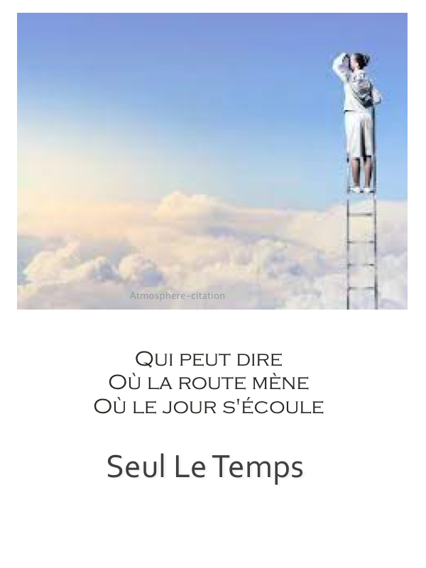 Seul le temps